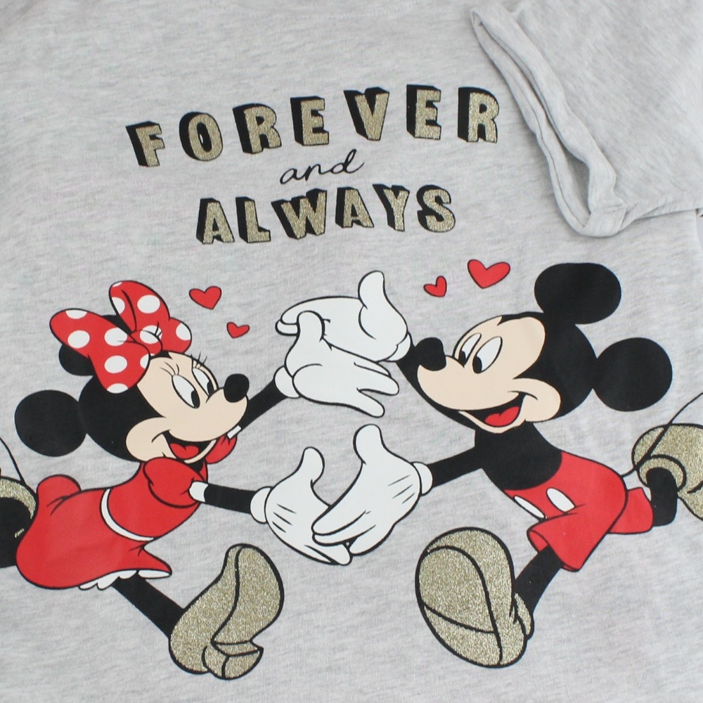 Minnie & Mickey "Forever and Always" PJ Set (0055) - Picture 3 of 5